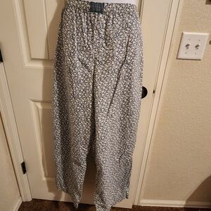 Victoria's Secret teal/White pj bottoms